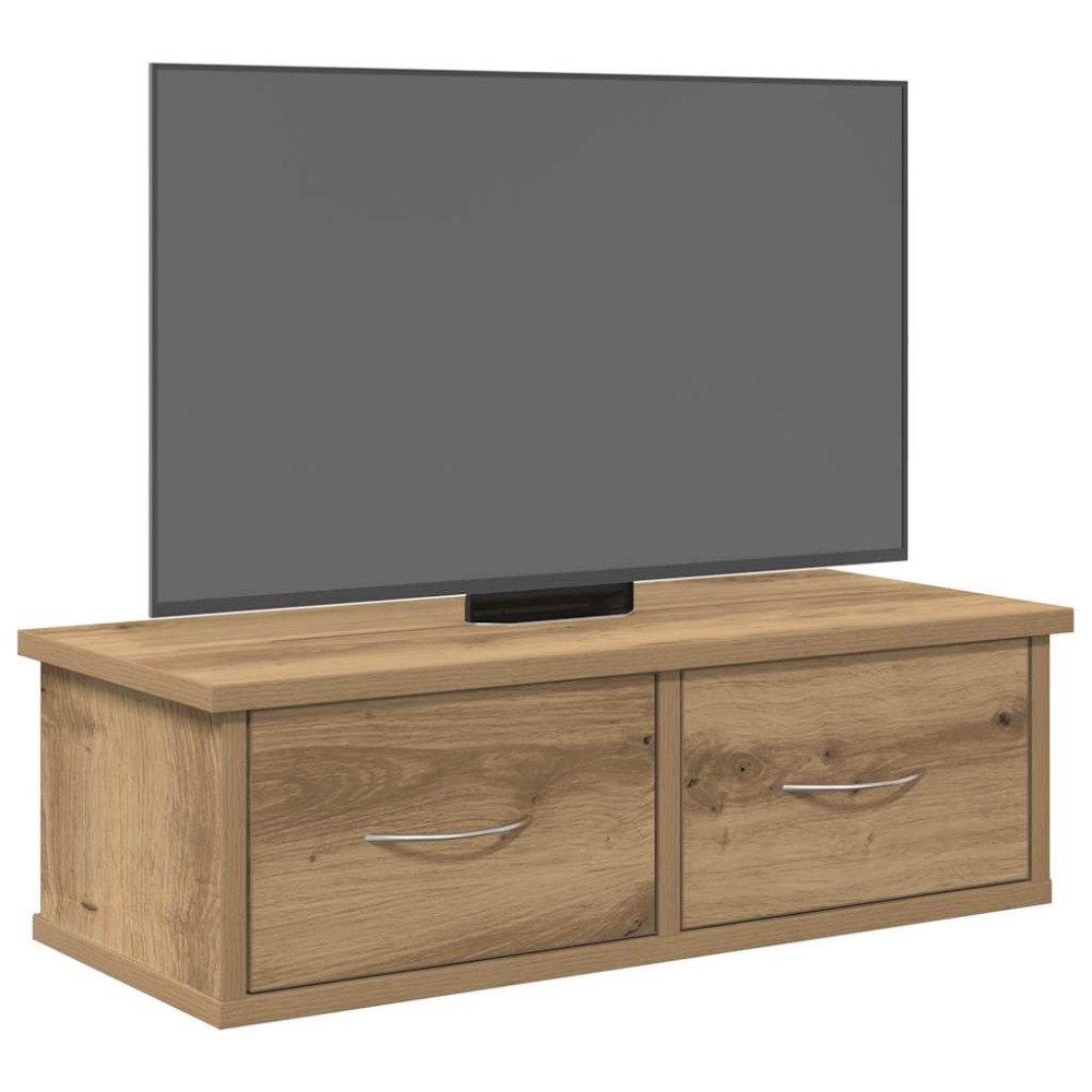 vidaXL Väggskåp hantverksmässig ek 60x26x18,5 cm konstruerat trä