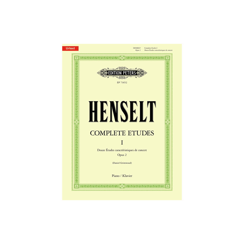 Edition Peters Complete Etudes I (häftad, eng)