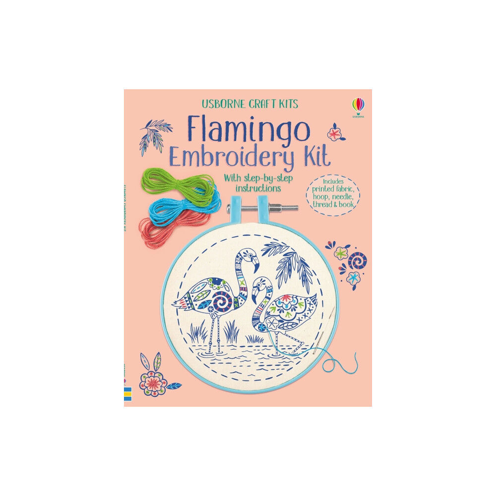 Usborne Publishing Ltd Embroidery Kit: Flamingo (bok, board book, eng)