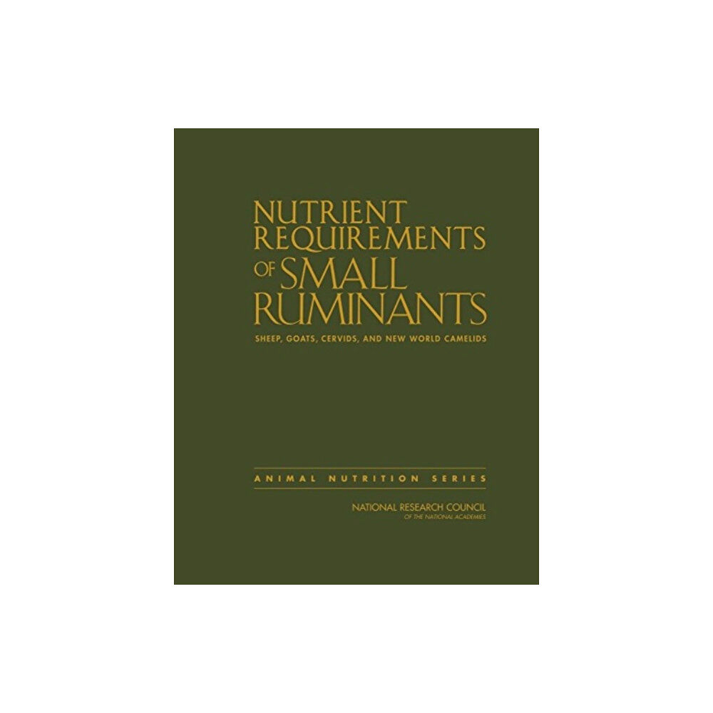 National Academies Press Nutrient Requirements of Small Ruminants (häftad, eng)