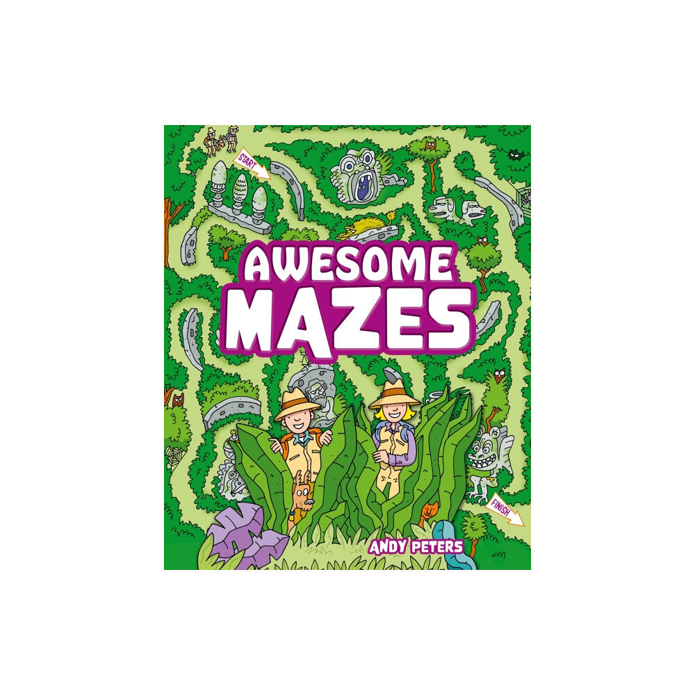 Arcturus publishing ltd Awesome Mazes (häftad, eng)