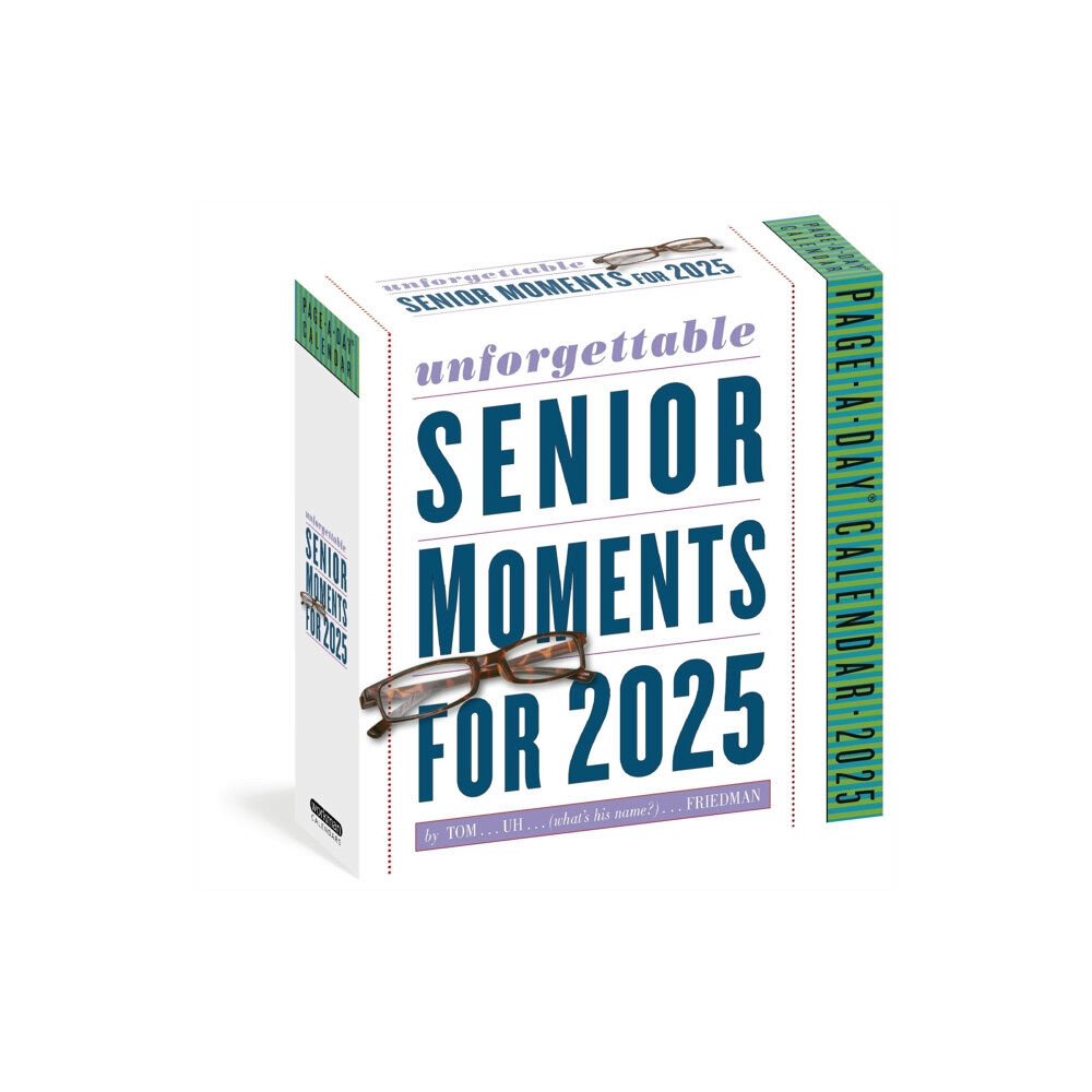 Workman Publishing Unforgettable Senior Moments Page-A-Day® Calendar 2025