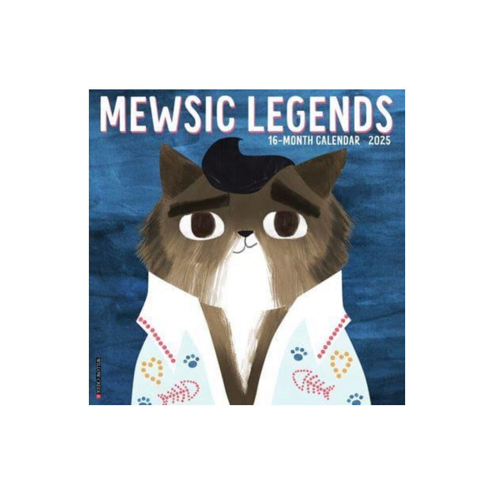 Willow Creek Press Calendars Mewsic Legends 2025 12 X 12 Wall Calendar