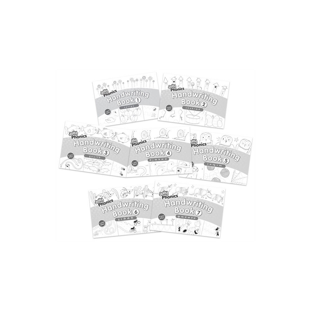 Jolly Learning Ltd Jolly Phonics Handwriting Books Complete Set (1-7) (häftad, eng)