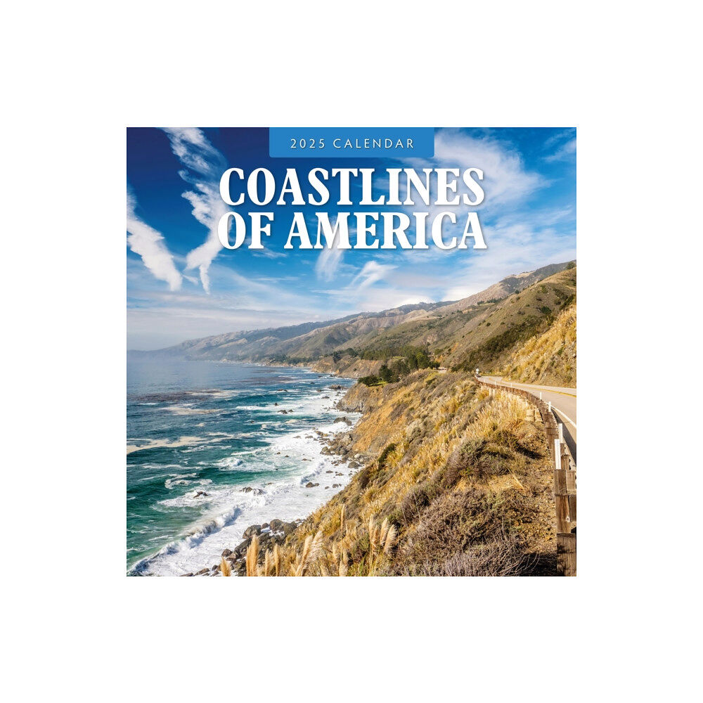 Red Robin Publishing Ltd. Coastlines of America 2025 Square Wall Calendar (häftad, eng)