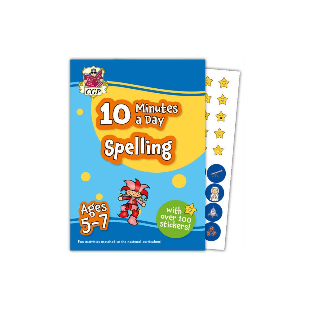 Coordination Group Publications Ltd (CGP) 10 Minutes a Day Spelling for Ages 5-7 (with reward stickers) (häftad, eng)
