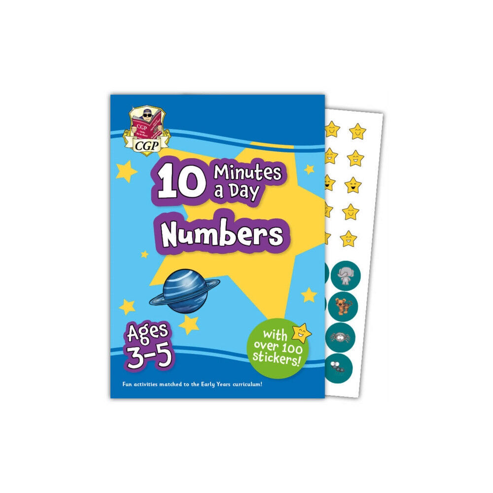 Coordination Group Publications Ltd (CGP) 10 Minutes a Day Numbers for Ages 3-5 (with reward stickers) (häftad, eng)