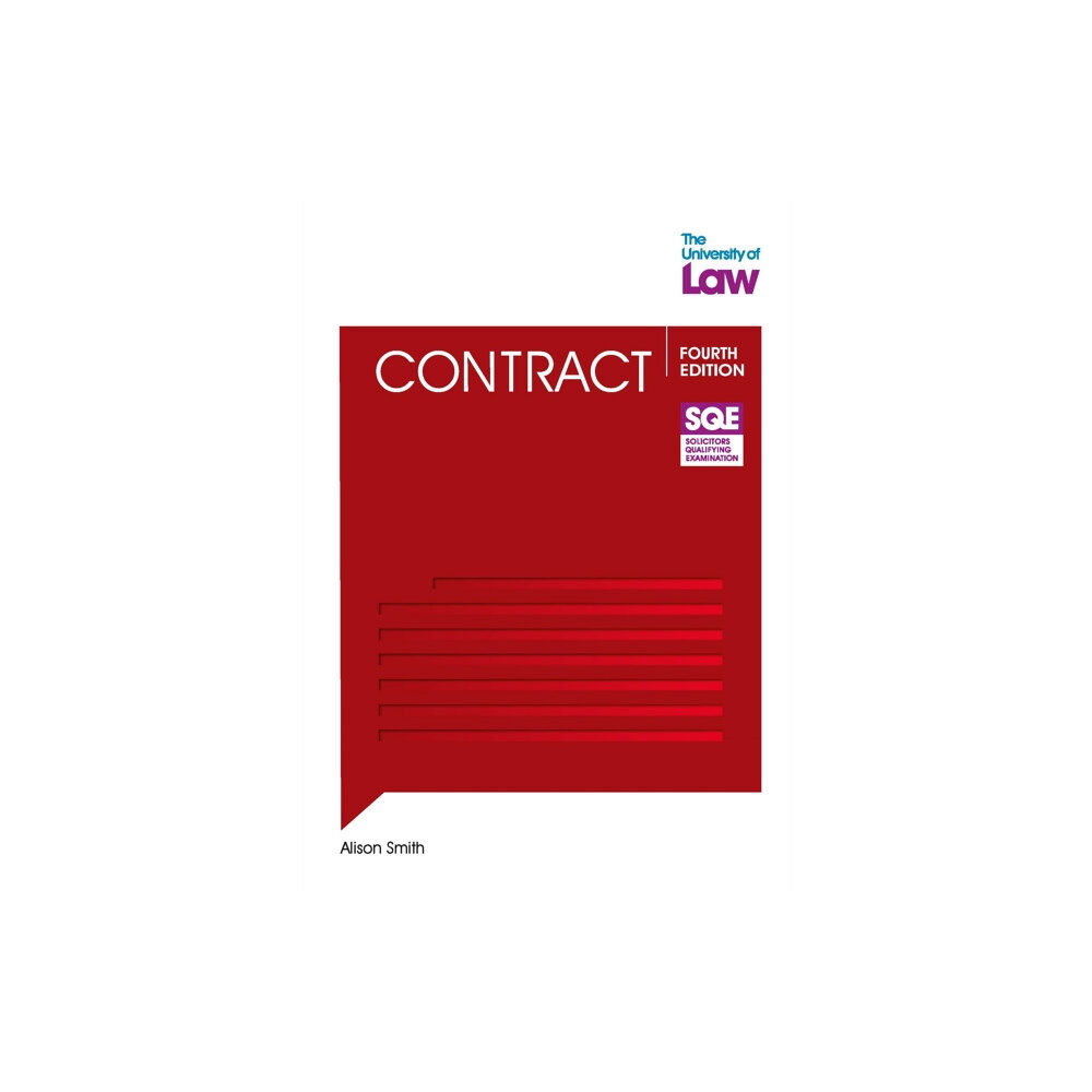 The University of Law Publishing Limited SQE - Contract 4e (häftad, eng)