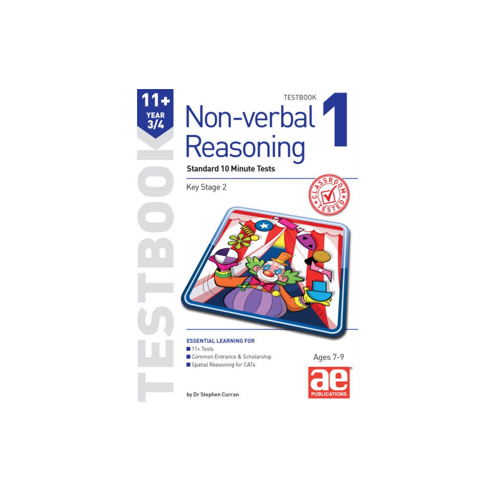 Accelerated Education Publications Ltd 11+ Non-verbal Reasoning Year 3/4 Testbook 1 (häftad, eng)