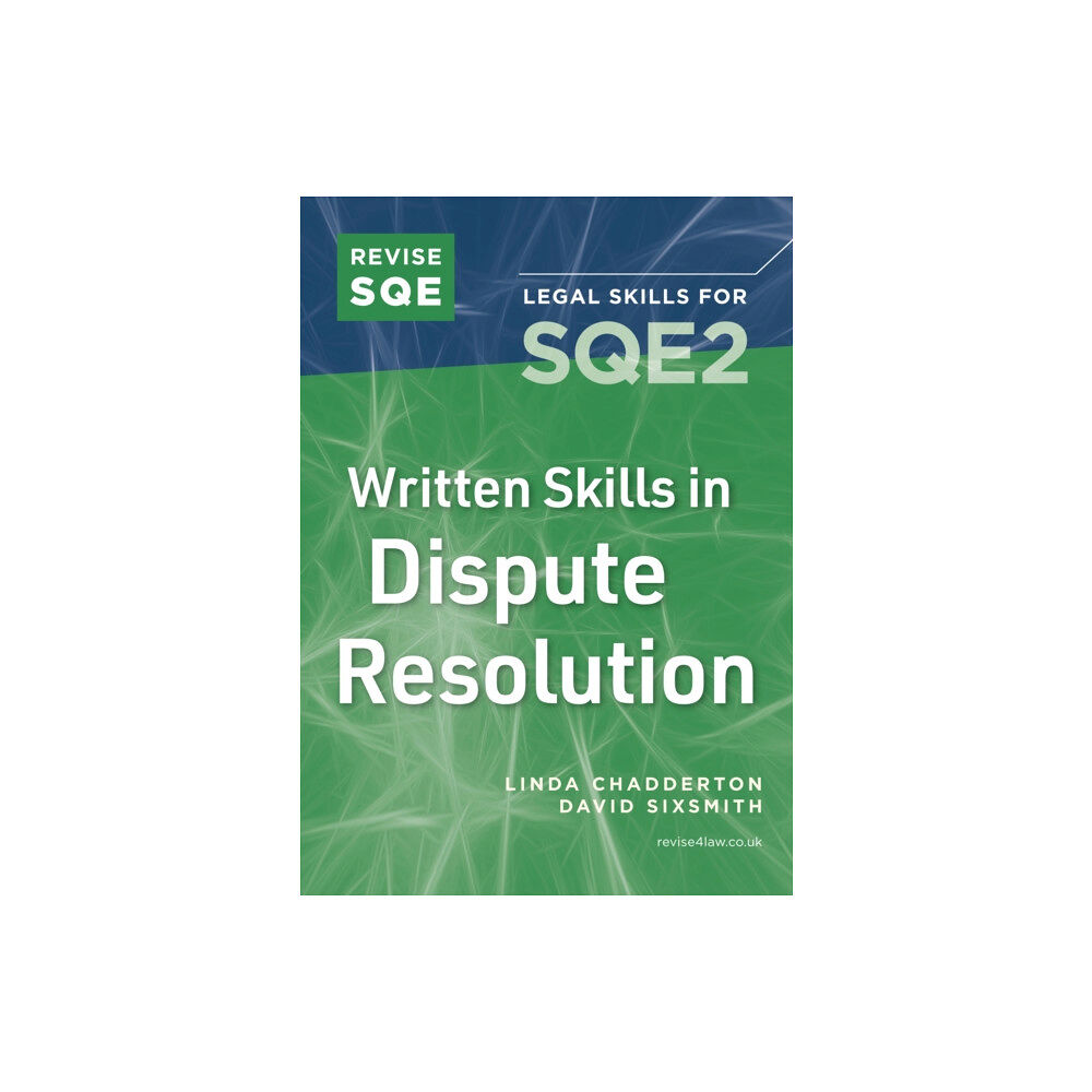 Fink Publishing Ltd Revise SQE Written Skills in Dispute Resolution (häftad, eng)
