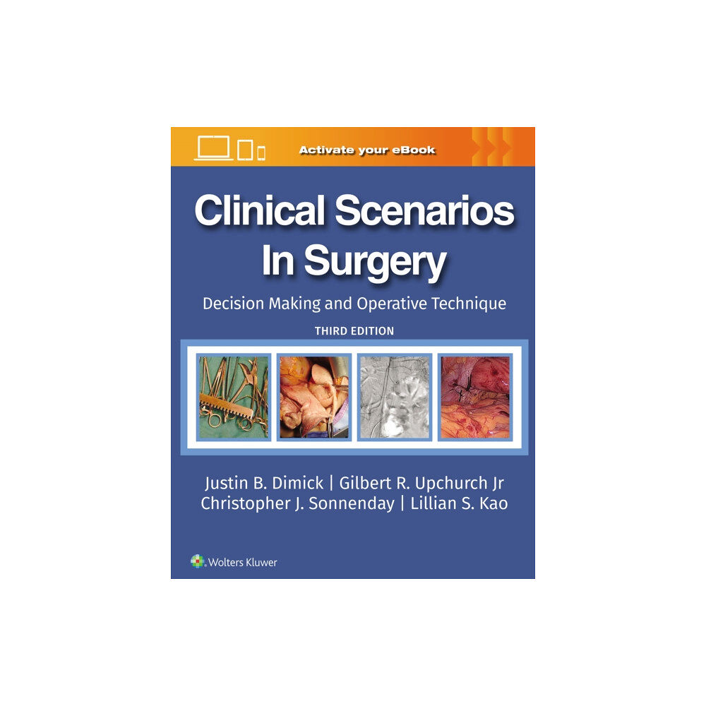 Wolters Kluwer Health Clinical Scenarios in Surgery (inbunden, eng)