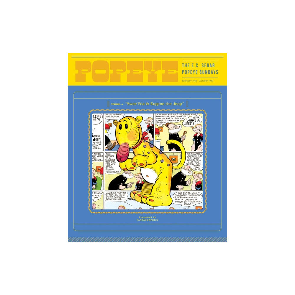 Fantagraphics Popeye Volume 4 (häftad, eng)