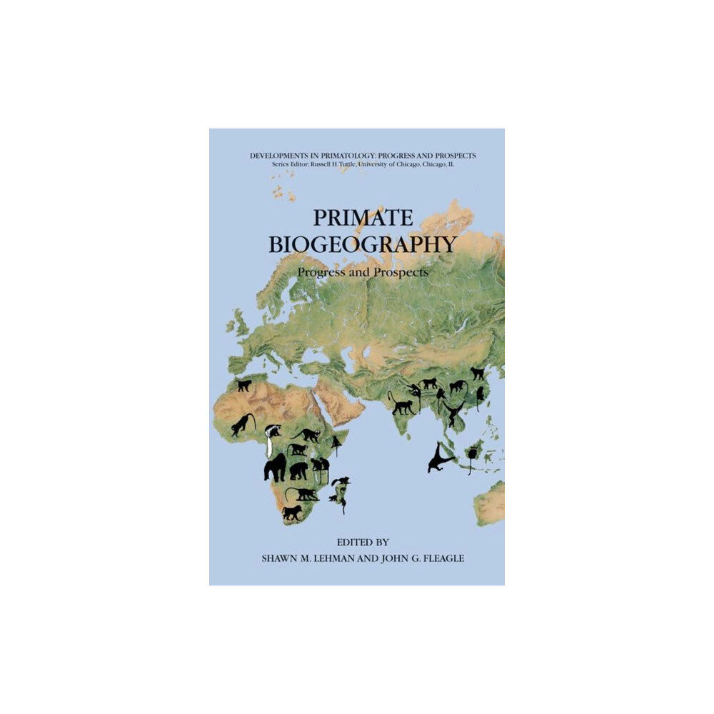 Springer-Verlag New York Inc. Primate Biogeography (inbunden, eng)