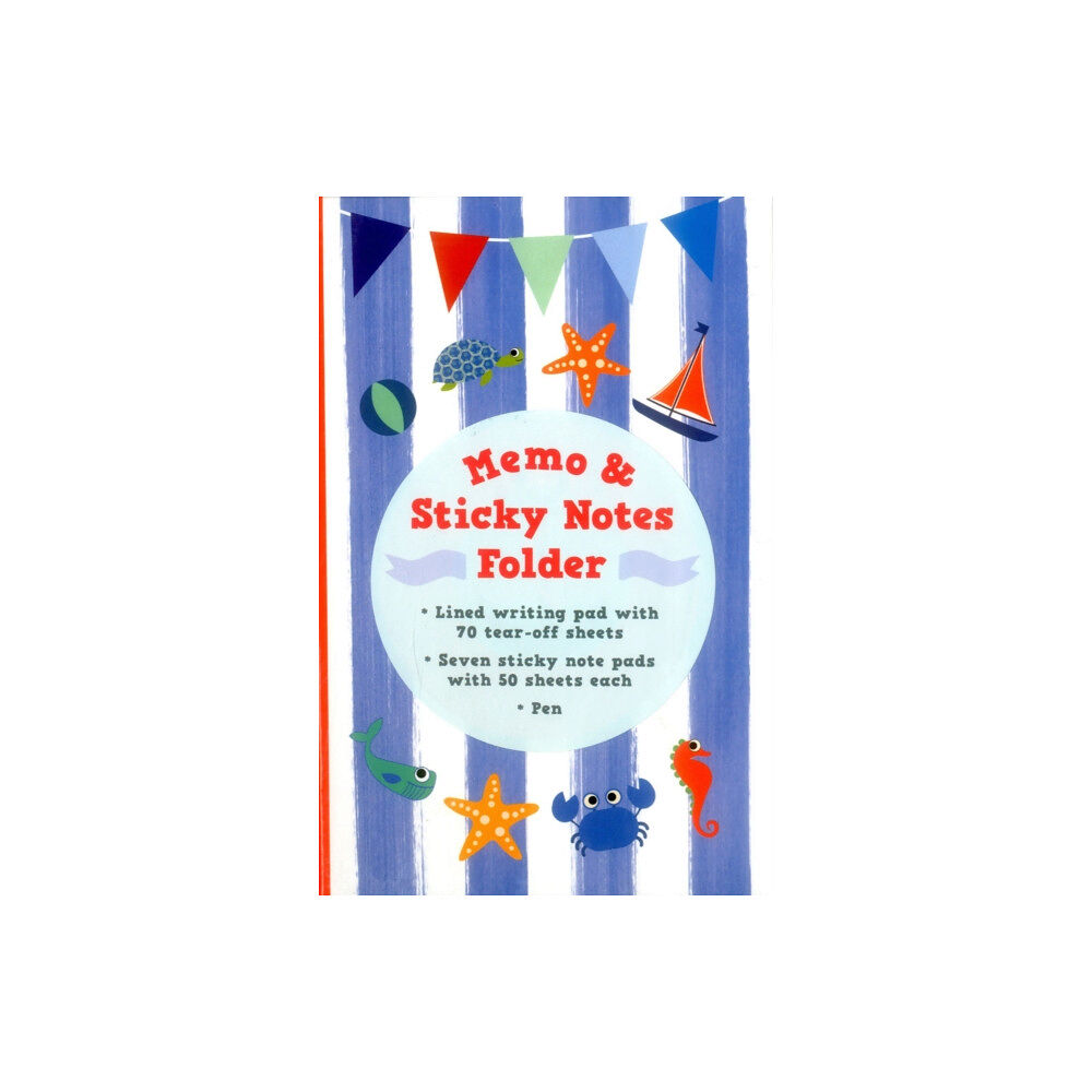 Anness publishing Memo & Sticky Notes Folder: Nautical