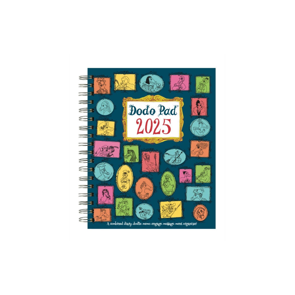 Dodo Pad Ltd The Dodo Pad Original Desk Diary 2025 HARDCOVER- Week to View, Calendar Year Diary (bok, spiral, eng)