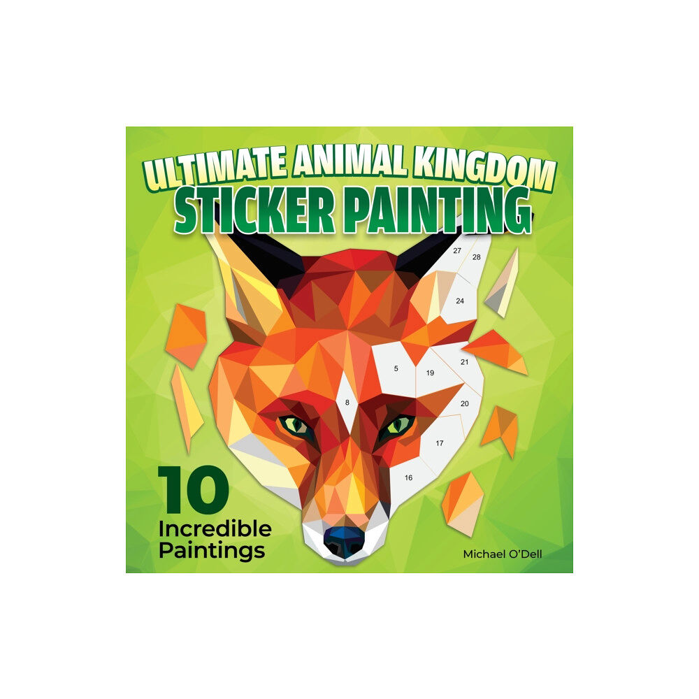 Design Originals Ultimate Animal Kingdom Sticker Painting (häftad, eng)