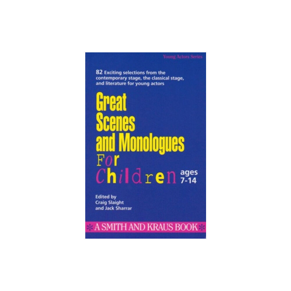 Smith & Kraus Inc.,U.S. Great Scenes and Monologues for Children (häftad, eng)