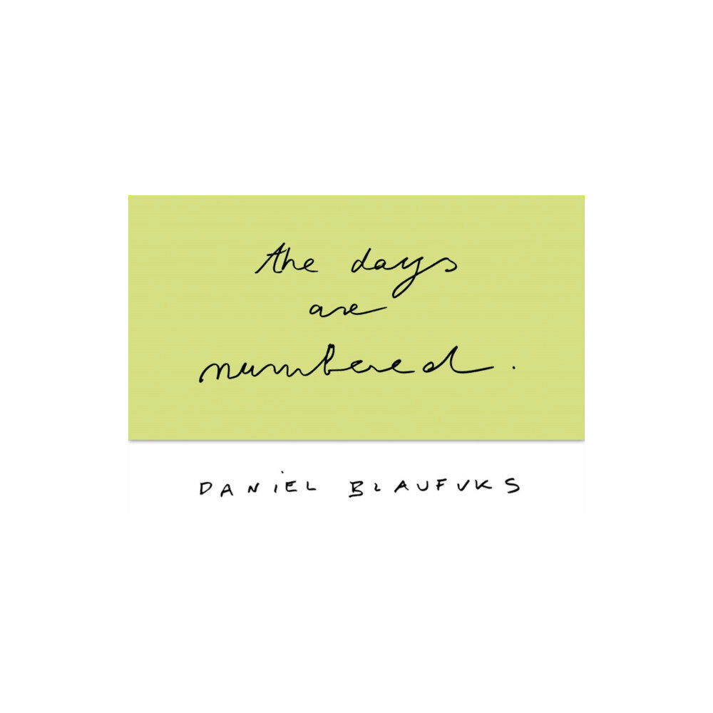 Jbe Books The Days Are Numbered (inbunden, eng)
