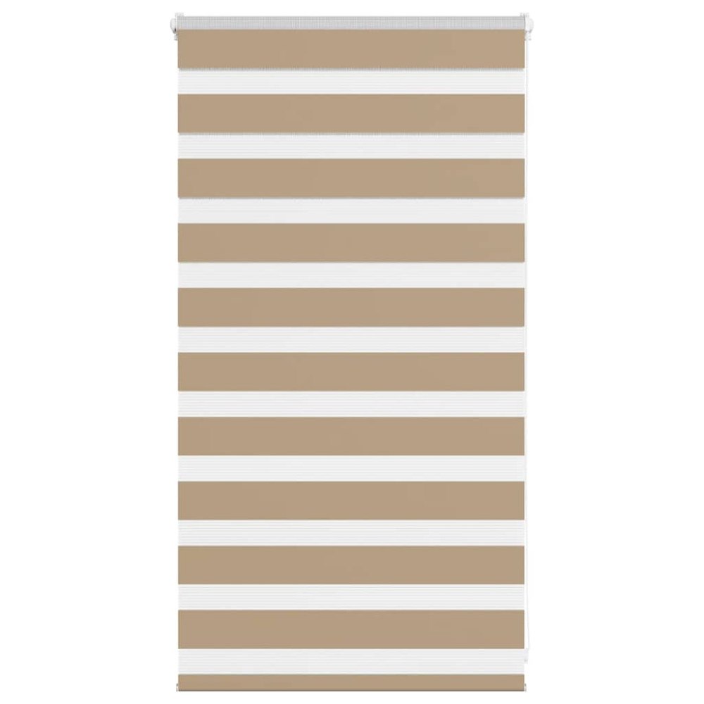 vidaXL Rullgardin zebra 90x100 cm tyg bredd 85,9 cm polyester