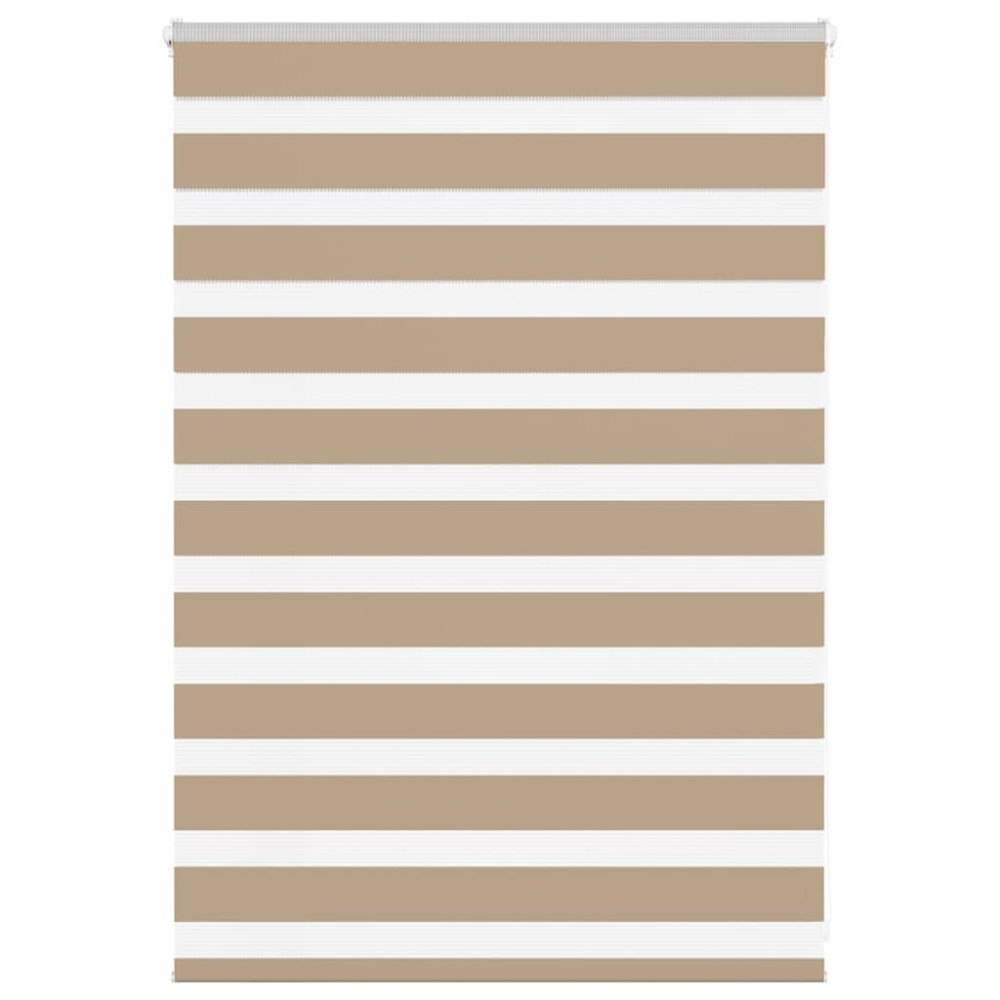 vidaXL Rullgardin zebra 100x100 cm tyg bredd 95,9 cm polyester