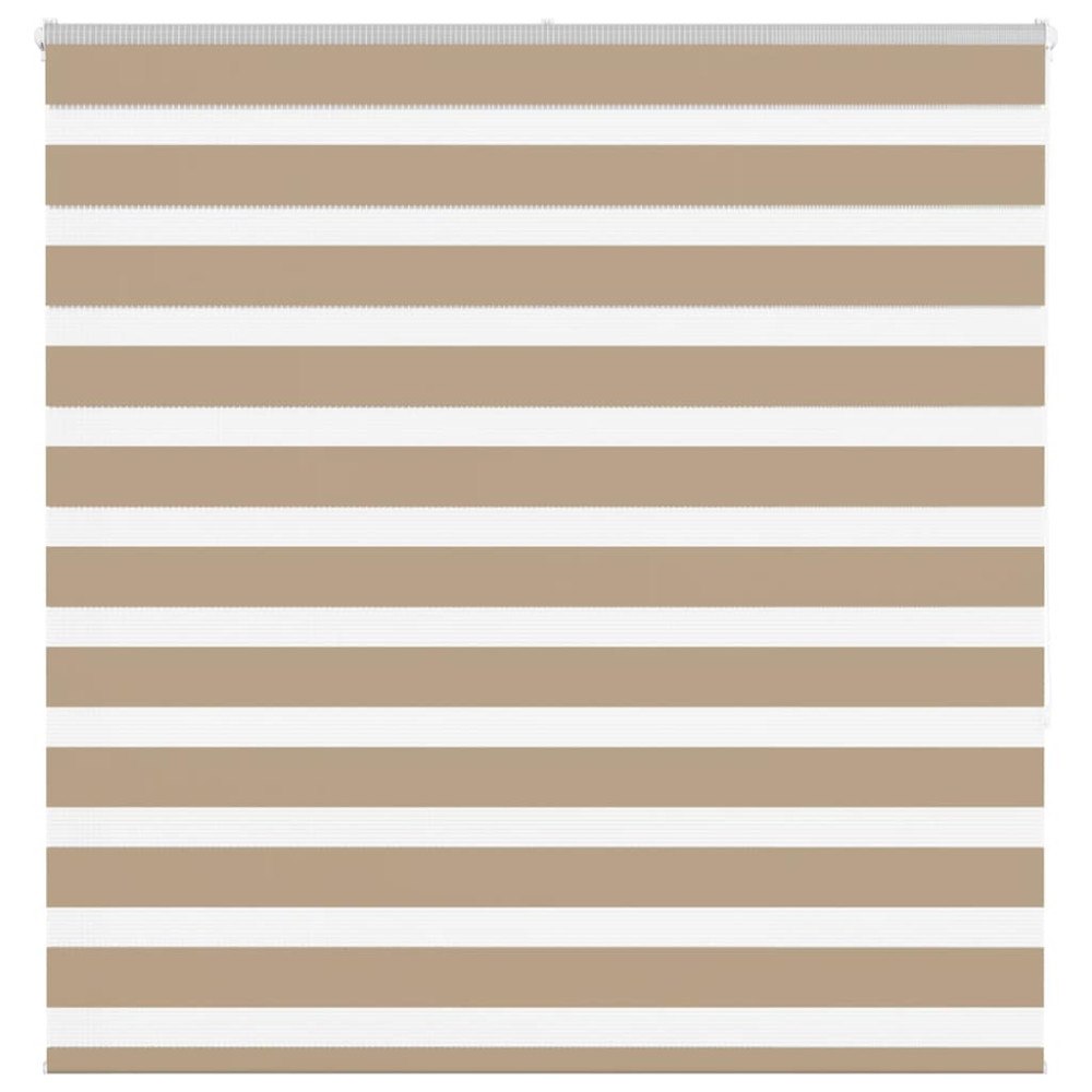vidaXL Rullgardin zebra 140x150 cm tyg bredd 135,9 cm polyester