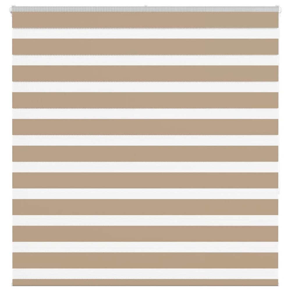 vidaXL Rullgardin zebra 150x150 cm tyg bredd 145,9 cm polyester