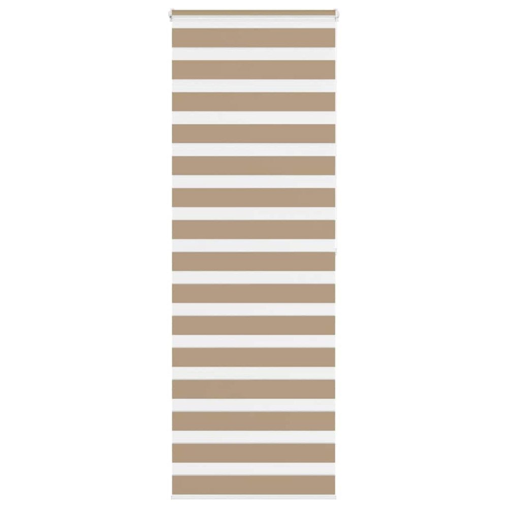 vidaXL Rullgardin zebra 85x200 cm tyg bredd 80,9 cm polyester