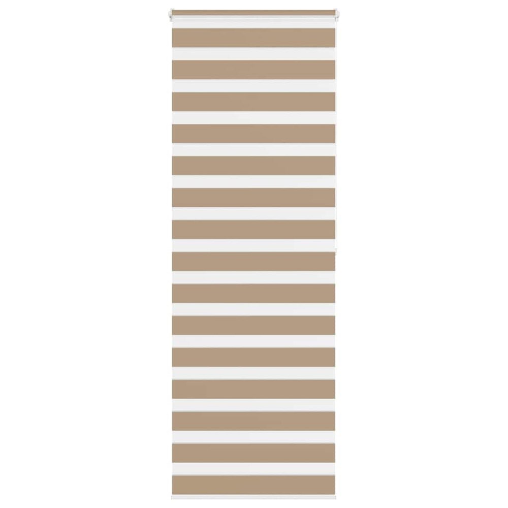 vidaXL Rullgardin zebra 90x200 cm tyg bredd 85,9 cm polyester