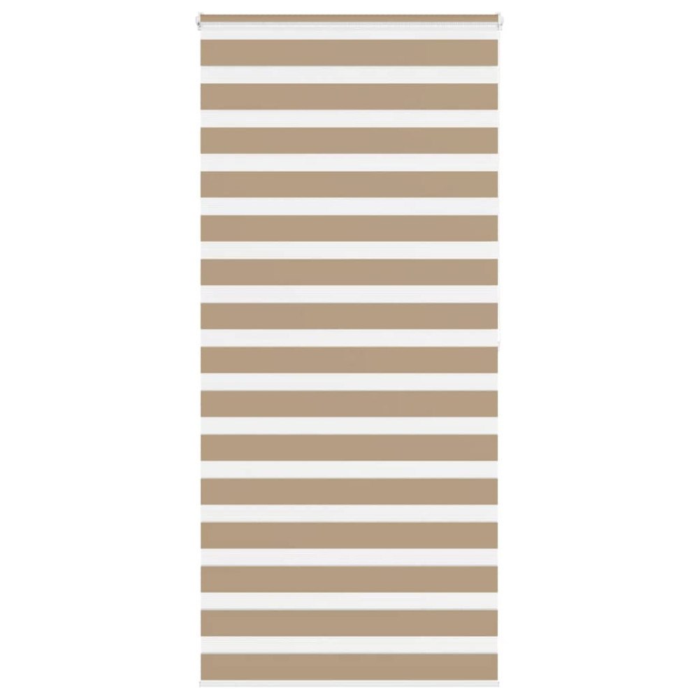 vidaXL Rullgardin zebra 100x200 cm tyg bredd 95,9 cm polyester