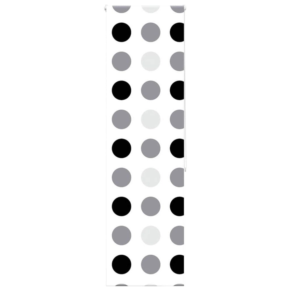 vidaXL Rullgardin för dusch 70x240 cm tyg bredd 66 cm