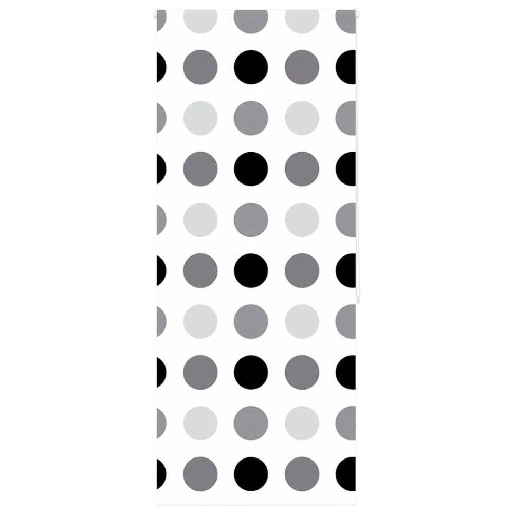 vidaXL Rullgardin för dusch 90x240 cm tyg bredd 86 cm