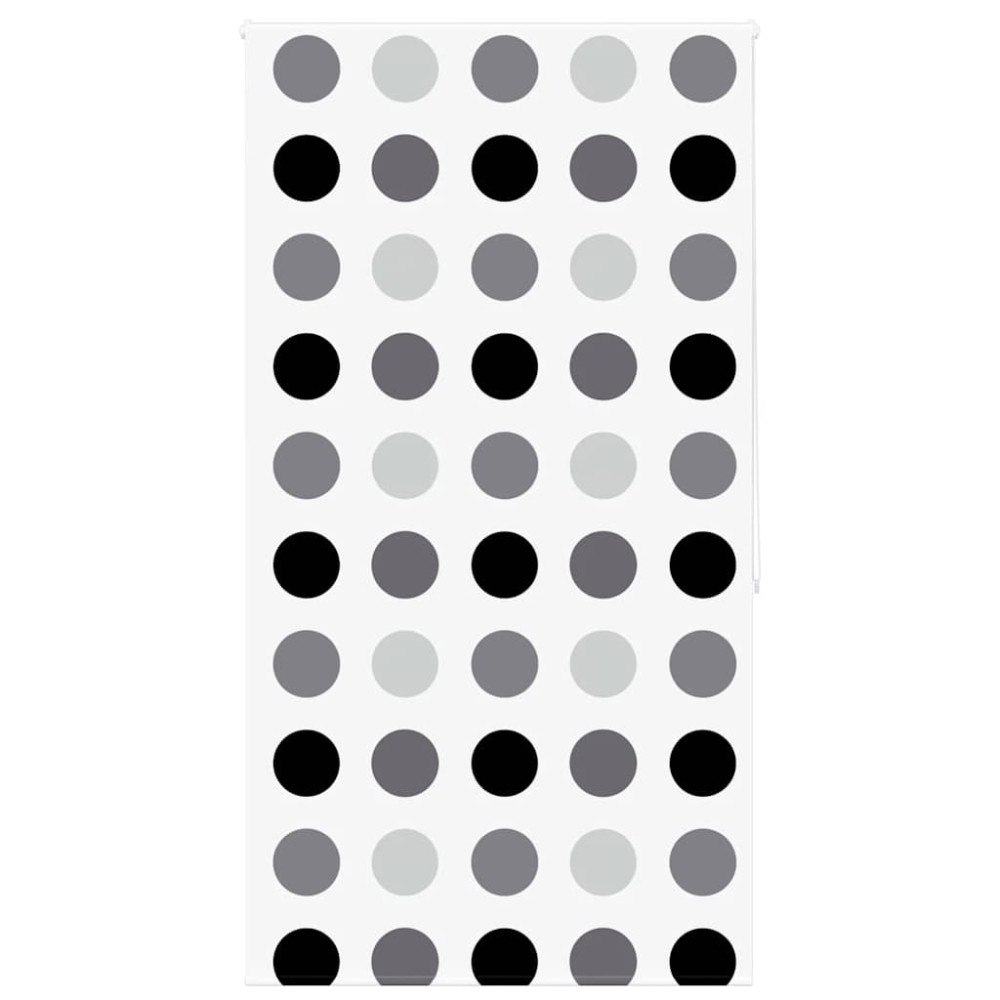 vidaXL Rullgardin för dusch 140x240 cm tyg bredd 136 cm