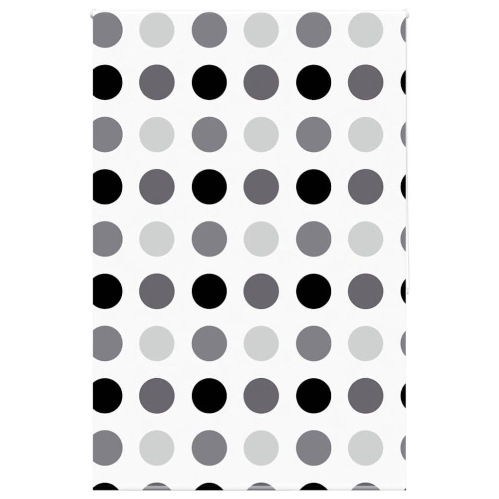 vidaXL Rullgardin för dusch 150x240 cm tyg bredd 146 cm