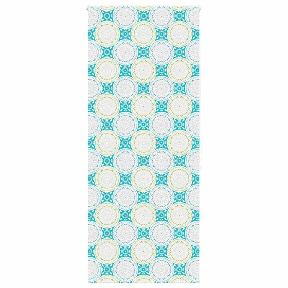 vidaXL Rullgardin för dusch 90x240 cm tyg bredd 86 cm