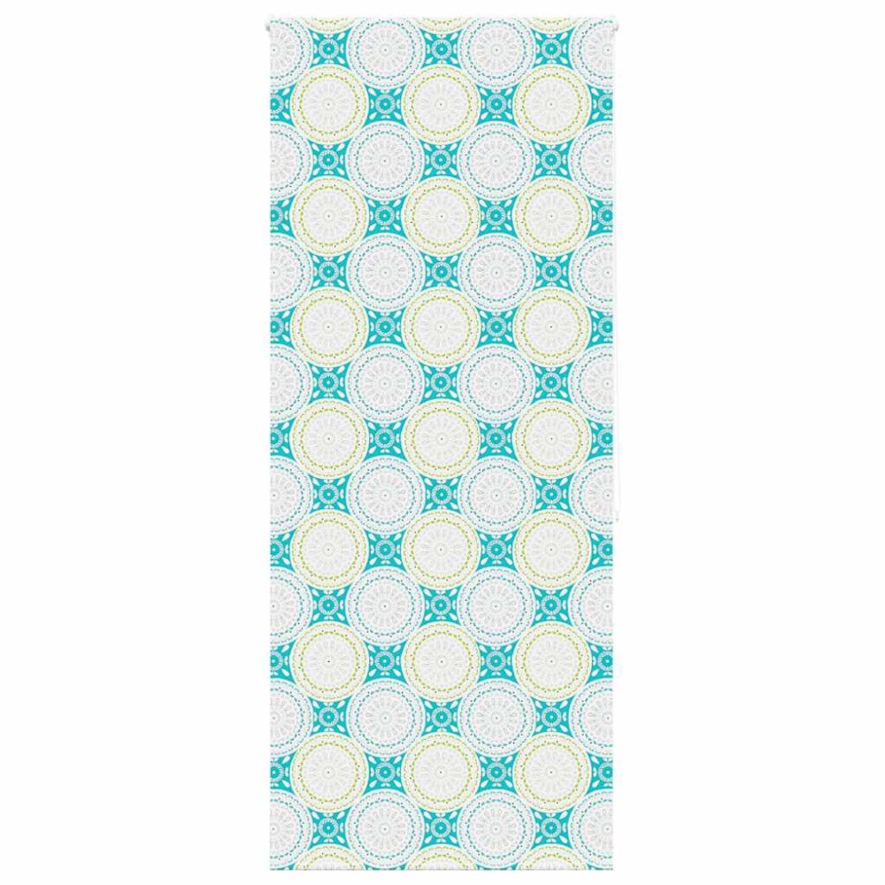 vidaXL Rullgardin för dusch 110x240 cm tyg bredd 106 cm