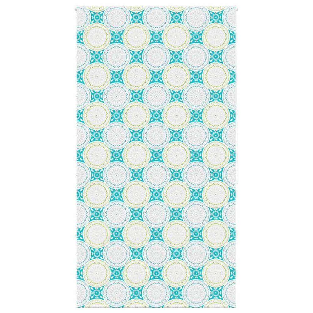 vidaXL Rullgardin för dusch 120x240 cm tyg bredd 116 cm