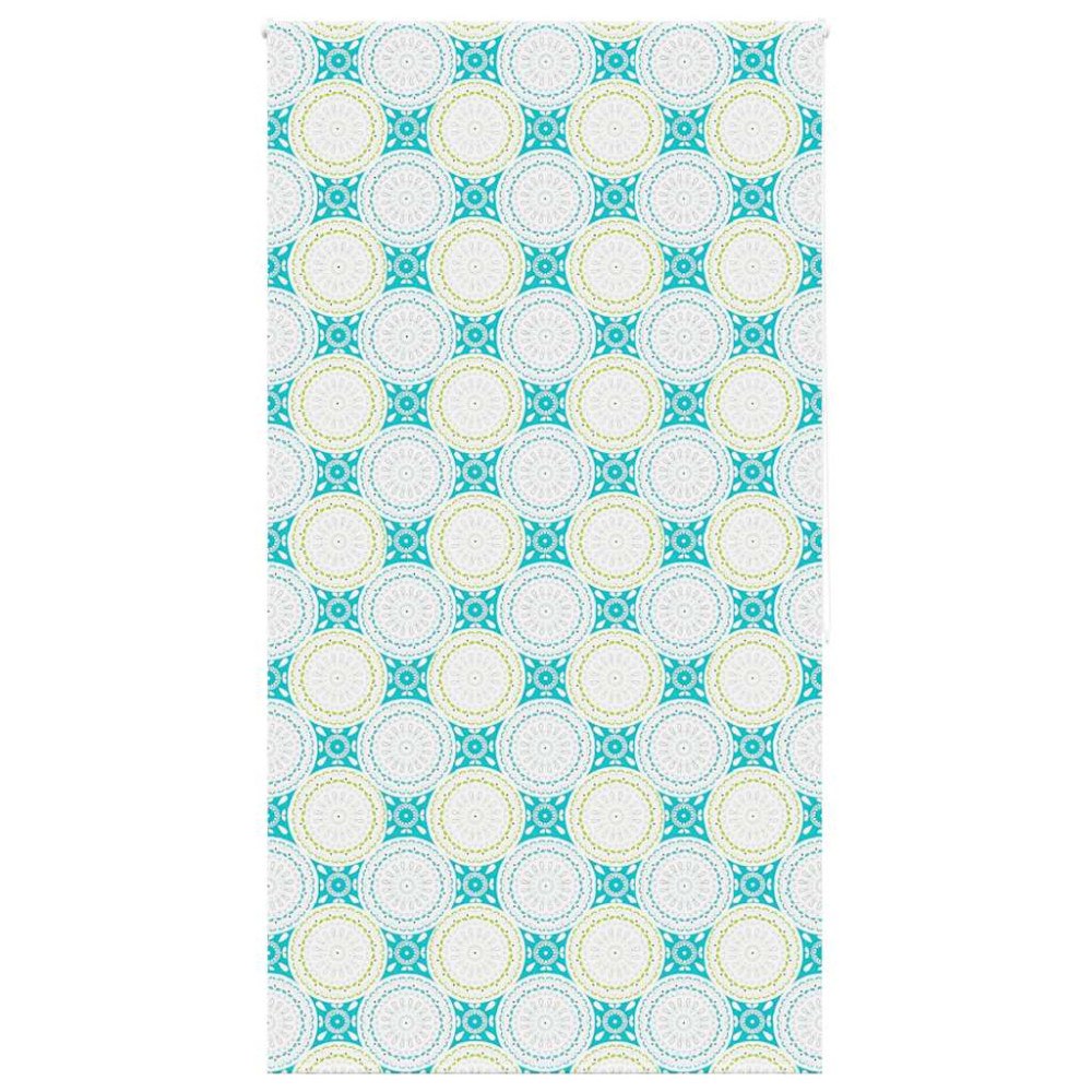 vidaXL Rullgardin för dusch 130x240 cm tyg bredd 126 cm