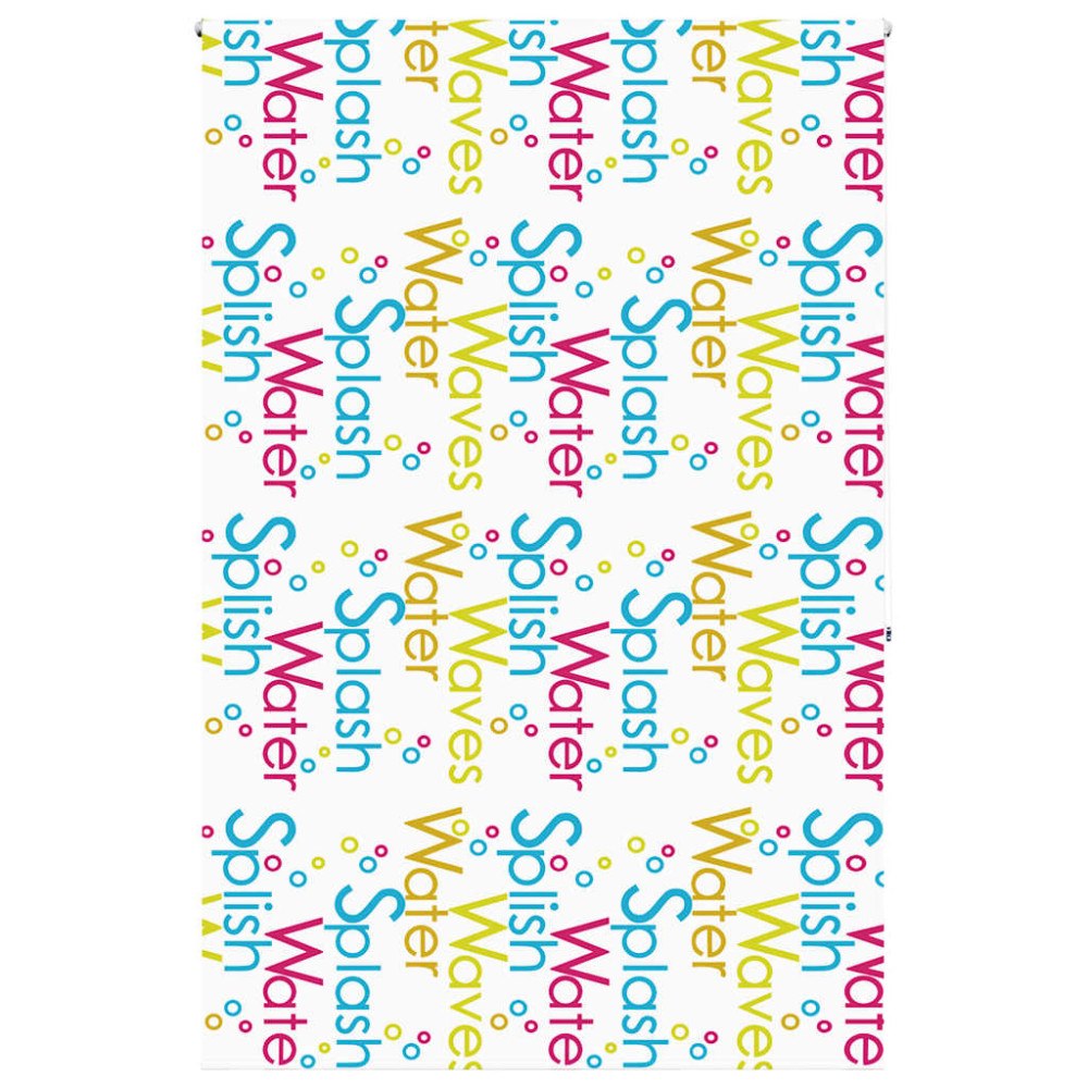 vidaXL Rullgardin för dusch 160x240 cm tyg bredd 156 cm