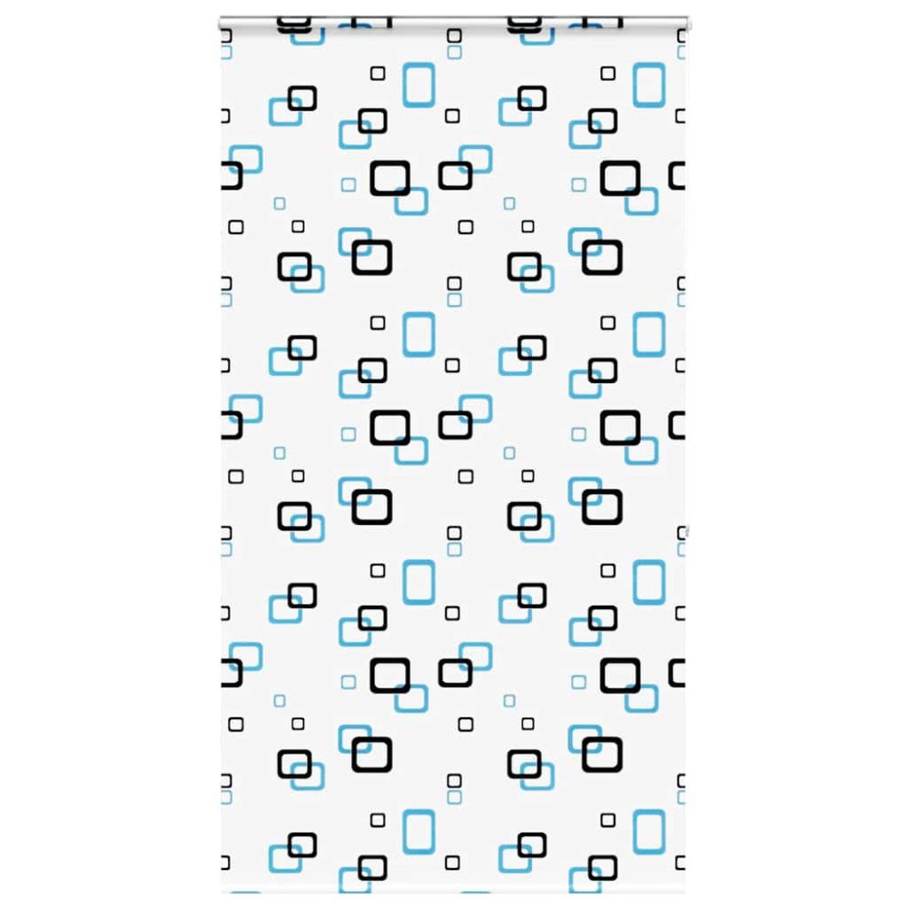 vidaXL Duschrullgardin med kassett 120x240 cm tyg bredd 116 cm