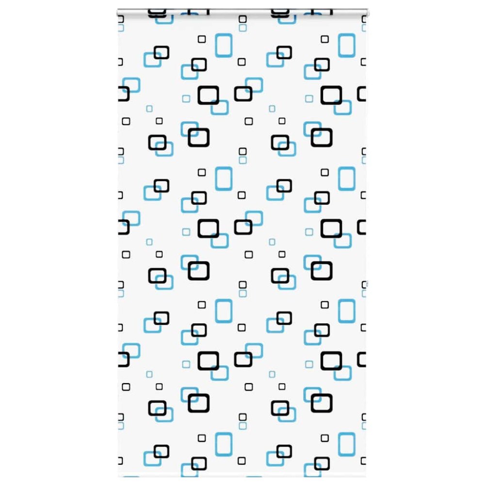 vidaXL Duschrullgardin med kassett 130x240 cm tyg bredd 126 cm