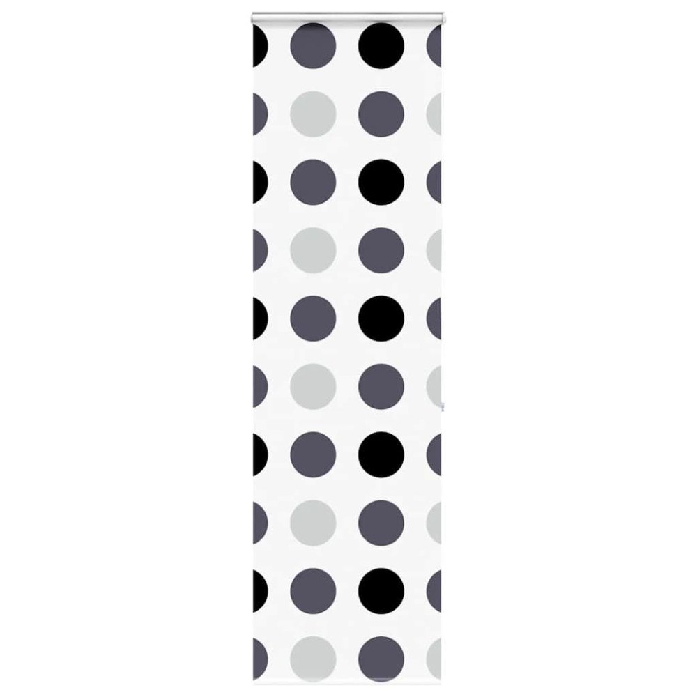 vidaXL Duschrullgardin med kassett 60x240 cm tyg bredd 56 cm
