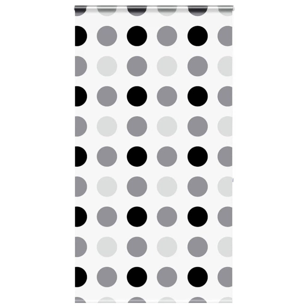 vidaXL Duschrullgardin med kassett 120x240 cm tyg bredd 116 cm
