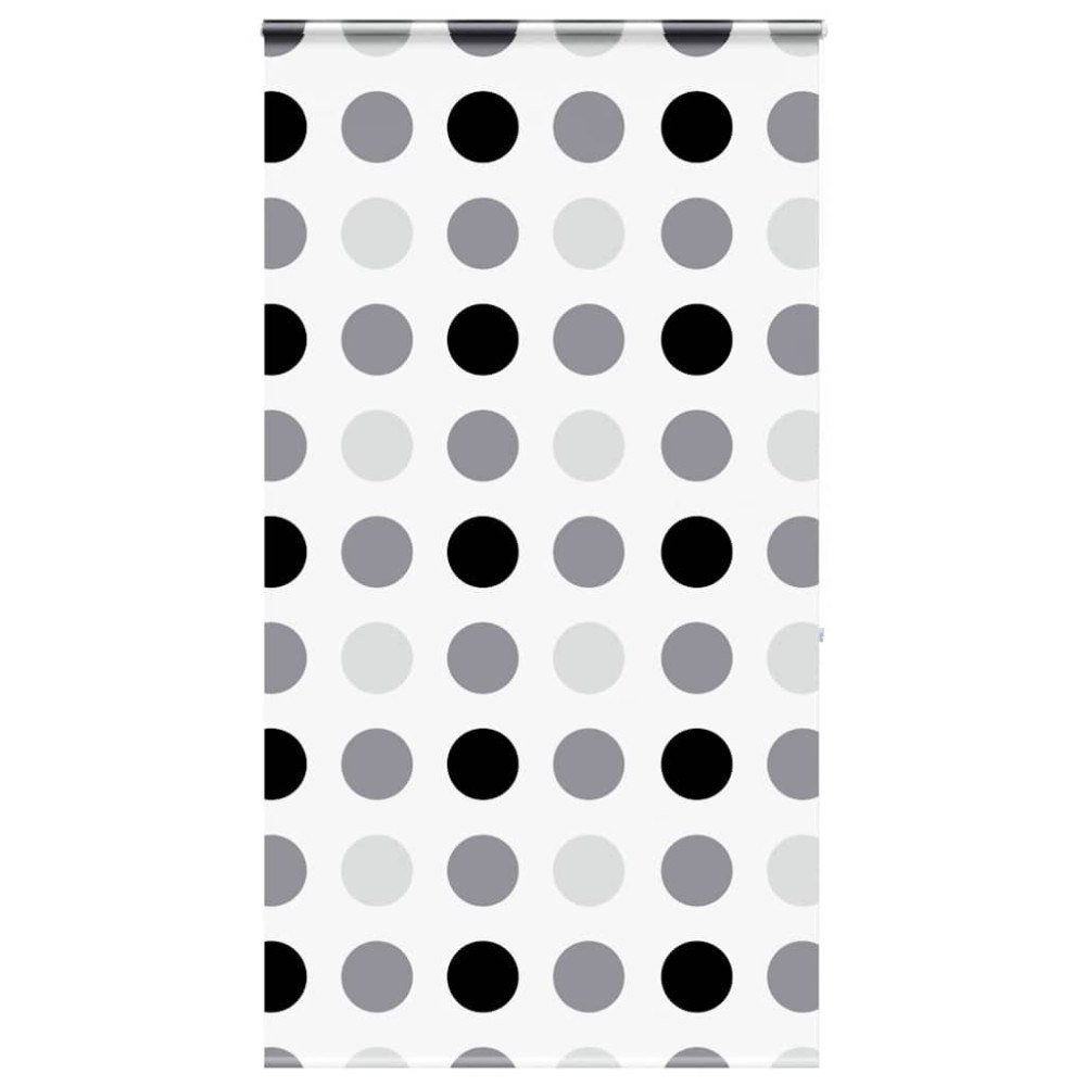 vidaXL Duschrullgardin med kassett 140x240 cm tyg bredd 136 cm