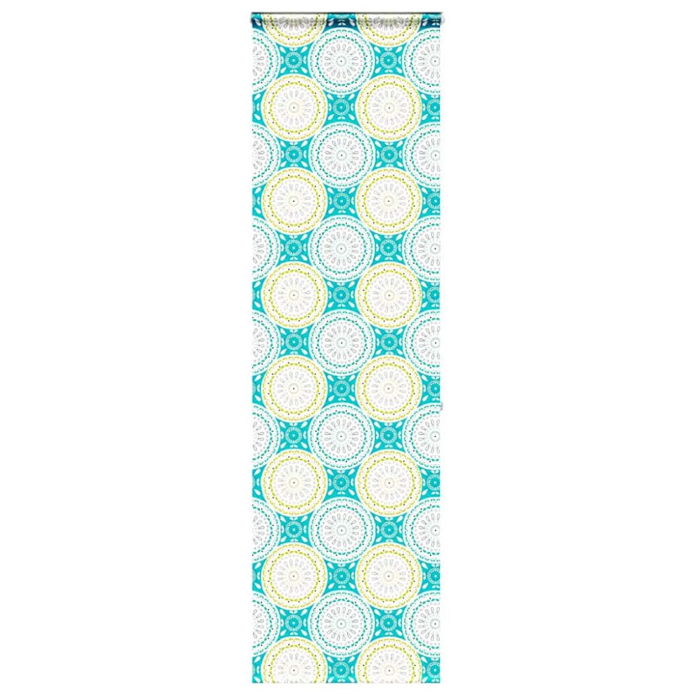 vidaXL Duschrullgardin med kassett 60x240 cm tyg bredd 56 cm