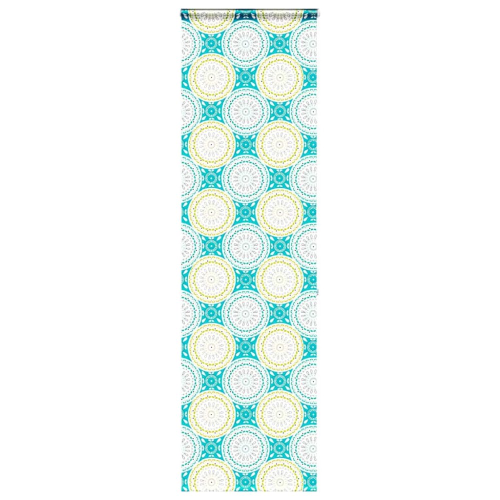 vidaXL Duschrullgardin med kassett 80x240 cm tyg bredd 76 cm