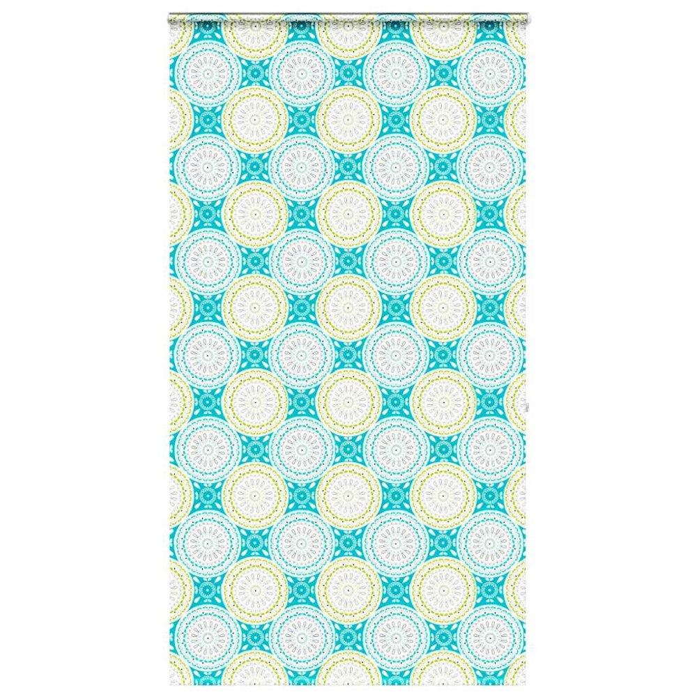 vidaXL Duschrullgardin med kassett 120x240 cm tyg bredd 116 cm