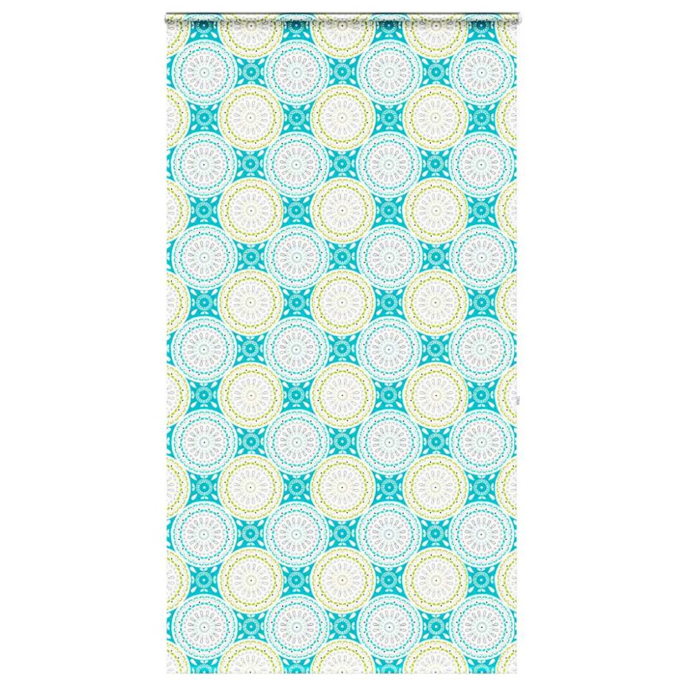 vidaXL Duschrullgardin med kassett 140x240 cm tyg bredd 136 cm