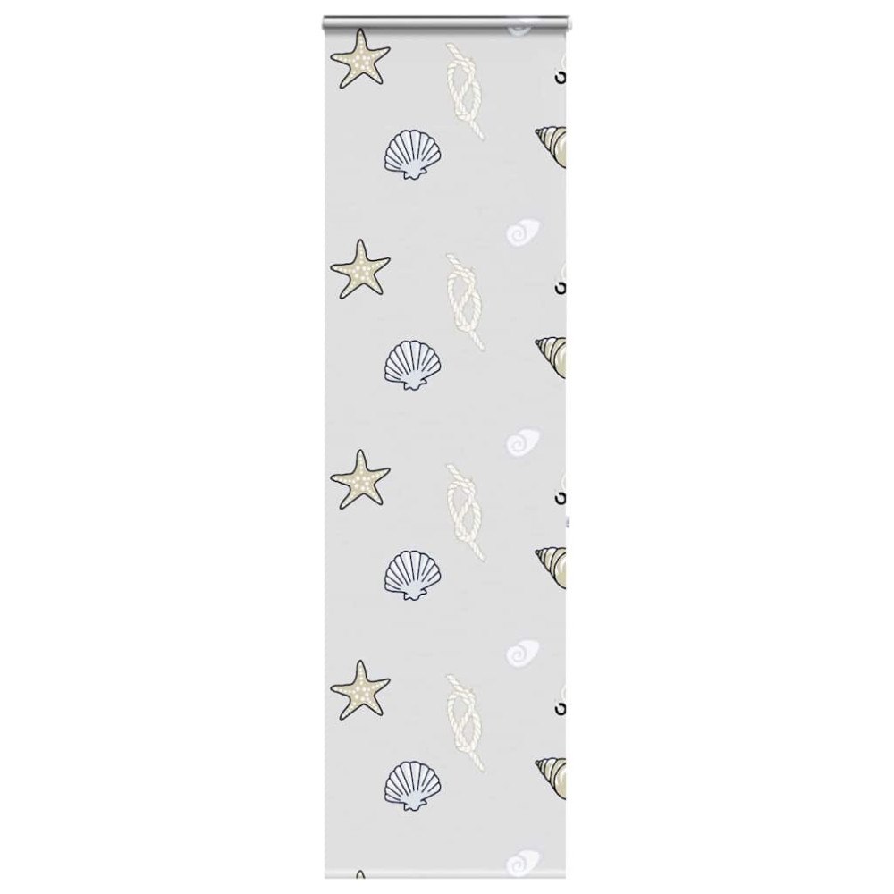 vidaXL Duschrullgardin med kassett 60x240 cm tyg bredd 56 cm