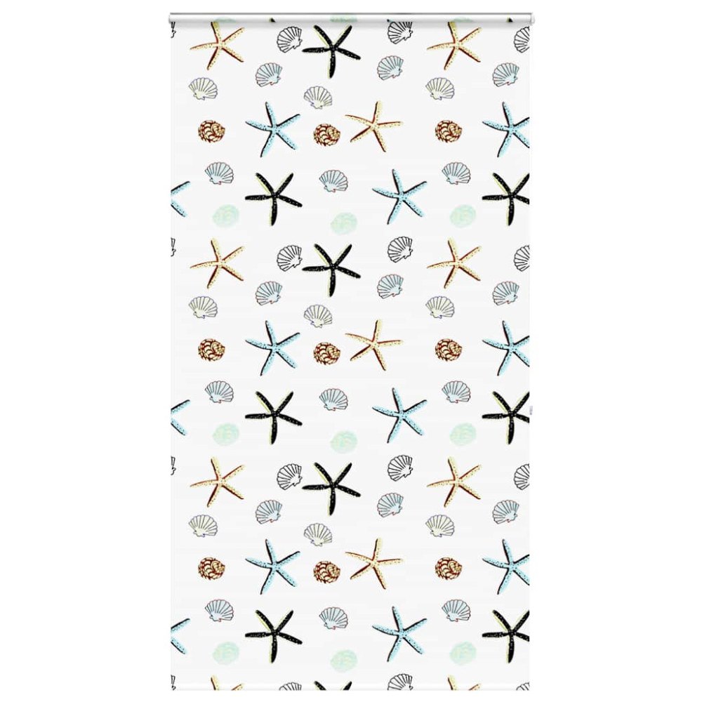 vidaXL Duschrullgardin med kassett 120x240 cm tyg bredd 116 cm