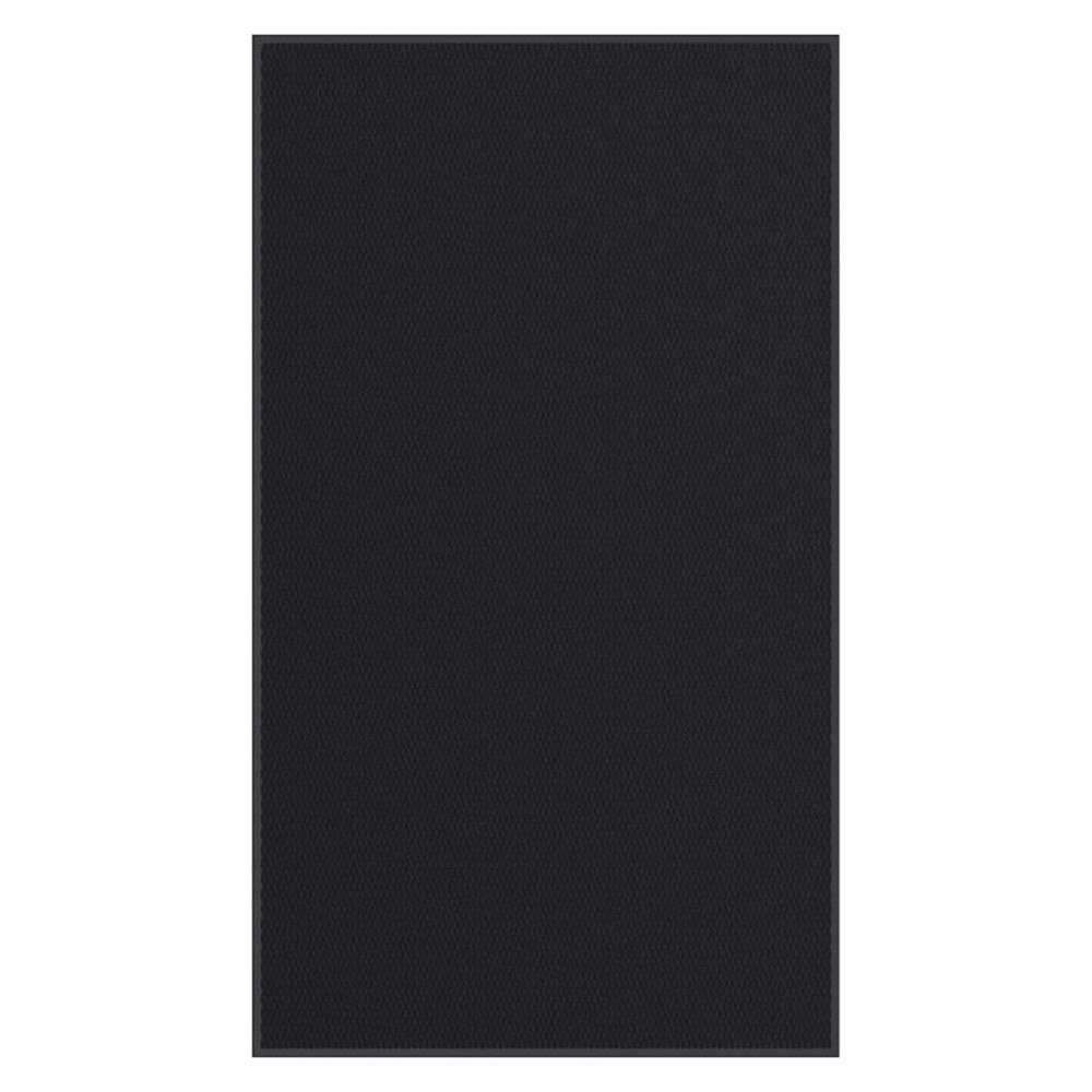 vidaXL Dörrmatta svart 115x200 cm